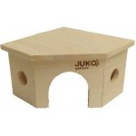 Juko Domek dřevěný rohový morče 22 x 12 x 22 cm – Hledejceny.cz
