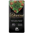 Divine Chocolate hořká čokoláda s lískovo-oříškovou náplní 41% 90 g