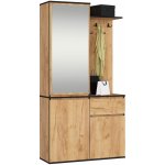 Ak furniture Předsíňová stěna Entro dub craft – Zbozi.Blesk.cz