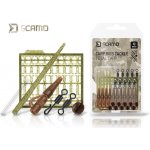 Delphin Set Kaprařských Montáží sCAMO Total CARP Závěsky a Převleky a Obratlíky a Zarážky 10 Setů – Zbozi.Blesk.cz