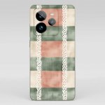 4NewCase - Kryt pre REALME - Realme GT7 Pro - SILIKÓN - Vintage Lace Plaid - 1013620500044 – Zboží Živě