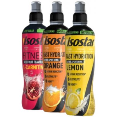Isostar Hydrate a perform sports cap + L-carnitine 500 ml – Hledejceny.cz