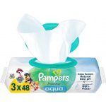 Pampers Aqua Harmonie dětské čisticí ubrousky 3 x 48 ks – Zboží Dáma
