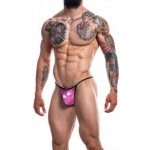 C4M String Pink Skai Renaissance - pánská g-string tanga – Zboží Dáma