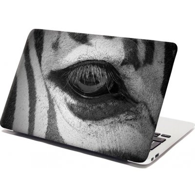 Sablio Samolepka na notebook Oko zebry - 38x26 cm – Zboží Živě