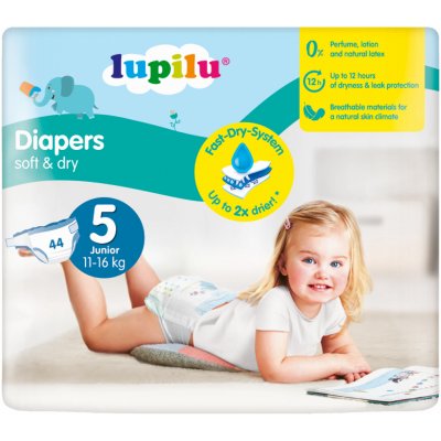 LUPILU Soft & Dry Junior 44 ks