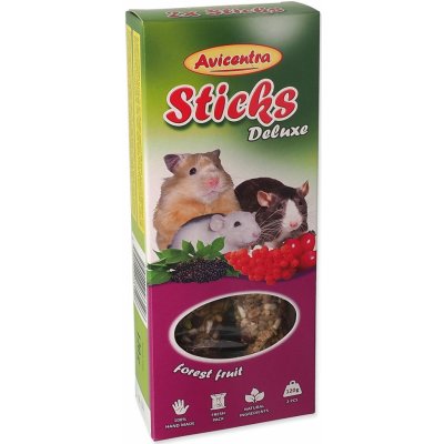 Avicentra Tyčinka Malý hlodavec ovoce 2 x 60 g – Zbozi.Blesk.cz