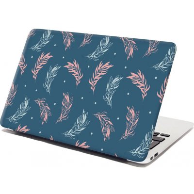 Sablio Samolepka na notebook Barevná peříčka - 29x20 cm – Zboží Živě