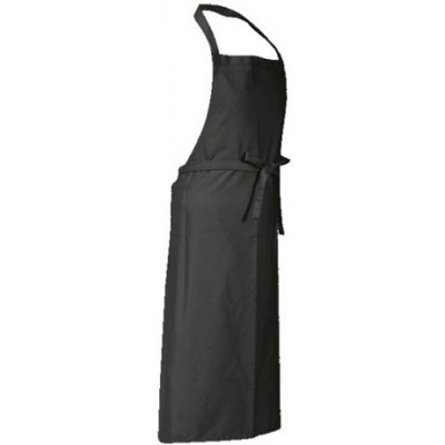Workwear Verona Dlouhá pracovní zástěra s laclem 00130-01 Raven – Hledejceny.cz