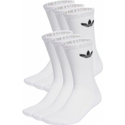 adidas ponožky Originals Trefoil Cushion Crew 6P ij5619 – Zboží Mobilmania