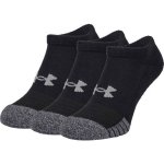 Under Armour ponožky Heatgear No Show 3 Pack Socks Black – Hledejceny.cz