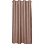 Sehlbach Závěs se skrytými poutky, Blackout Shine, hnědý, 245 x 135 cm – Hledejceny.cz