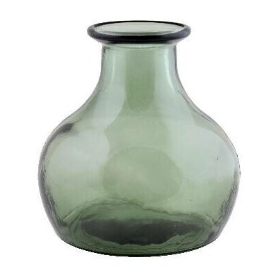 Váza LISBOA, 21cm, zeleno šedá|Vidrios San Miguel|Recycled Glass – Hledejceny.cz