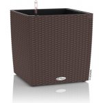 Lechuza Cube Cottage Květináč Mokka 40 cm – Hledejceny.cz