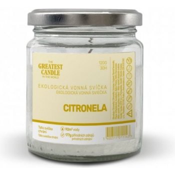 The Greatest Candle Zero-waste citronela 120 g