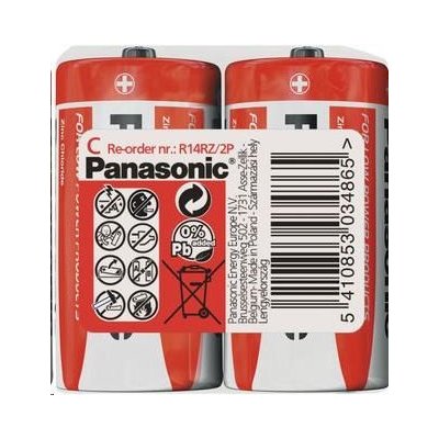 PANASONIC Red Zinc R14RZ/2P C 2ks 330032 – Hledejceny.cz