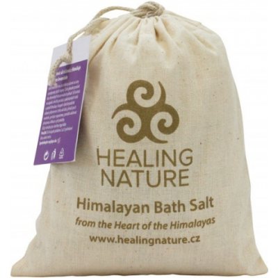 Healing Nature sůl koupelová s levandulí 1 kg