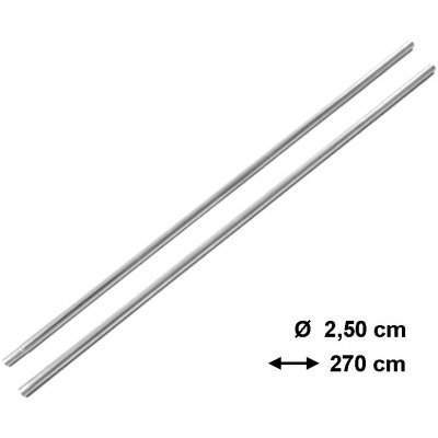 Náhradní tyč na trampolínu Ø 2,5 cm - délka 270 cm AGA – Zbozi.Blesk.cz