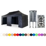 TENTino BIG HEXAGON 4x6 m 11A ČERNÁ 6 noh – Hledejceny.cz