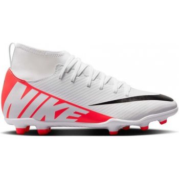 Nike Mercurial Superfly 9 Club FG/MG JR bílo-červené DJ5959-600