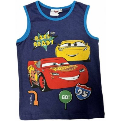 Kittymall chlapecké letní tílko CARS race ready modré – Sleviste.cz