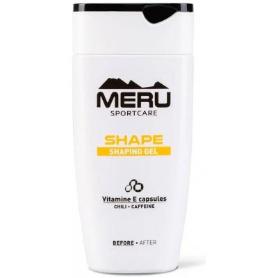 Meru Shape tvarující gel Chili a Kofein 150 ml – Sleviste.cz