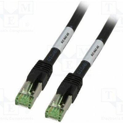 Goobay 66728 Patch S/FTP Kat: 6a RJ45 vidlice z obou stran lanko Cu – Zboží Živě