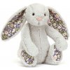 Plyšák Jellycat Blossom Silver Bunny 'Bloom' Little