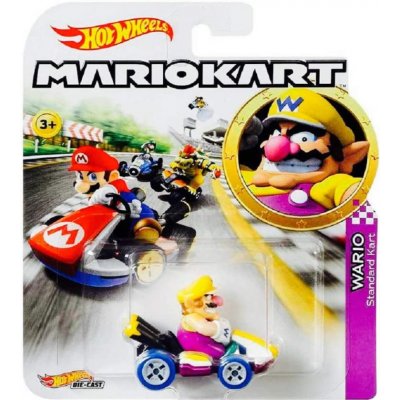 Toys Hot Wheels Mario Kart Tanooki Mario Standard Kart DieCast – Hledejceny.cz