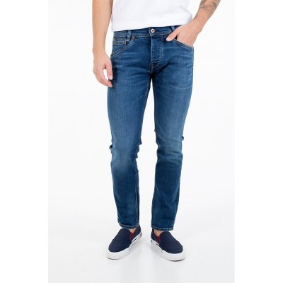 Pepe Jeans pánské modré džíny Spike 0 – Zboží Mobilmania