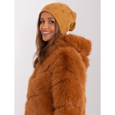 Wool Fashion Italia čepice AT-CZ-2325.96 Žlutá – Hledejceny.cz