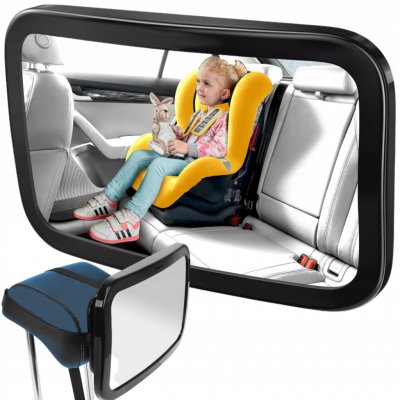 Wobell zrcátko pro pozorování dítěte 30 cm x 19 cm černé – Hledejceny.cz