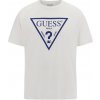 Pánské Tričko Guess pánské tričko SS BSC REFLECTIVE LOGO Tee M3GI44K9RM1-G011 Bílý