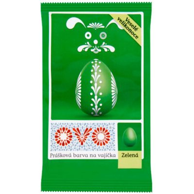 OVO barva prášková na vajíčka zelená 5g – Zboží Mobilmania