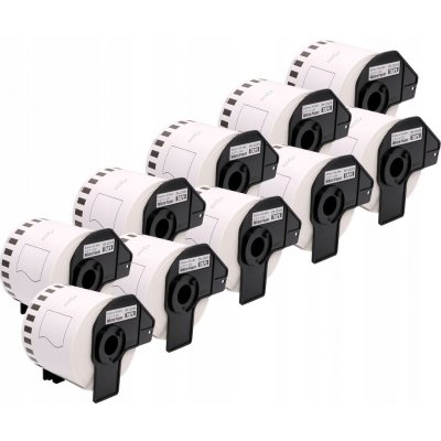 10x Termopáska pro Brother DK22205 62mm x 30,48m – Hledejceny.cz