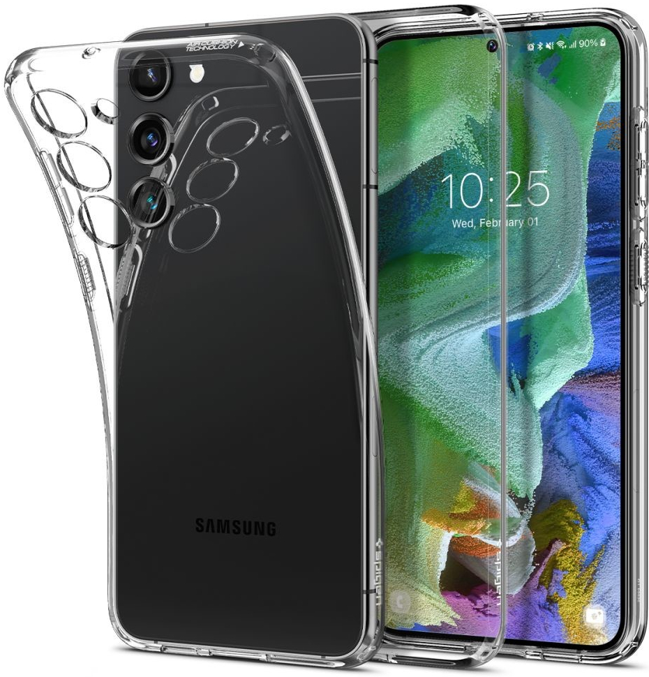 Pouzdro Spigen Liquid Crystal Samsung Galaxy S23+ čiré