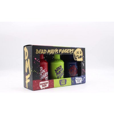 Dead Man's Fingers Raspberry + Lime + Hazelnut 37,5% 3 x 0,15 l (set)