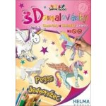 3D omalovánky Jednorožec Pegas A4jednorozec 142745 – Zboží Dáma