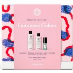 Maria Nila Luminous Colour Luminous Colour šampon pro barvené vlasy 350 ml + Luminous Colour kondicionér pro barvené vlasy 300 ml + True Soft arganový olej s hydratačním účinkem 100 ml dárková sada – Zboží Mobilmania