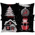 Xpose Vánoční OZDOBA set 40 x 40 cm 4ks – Sleviste.cz