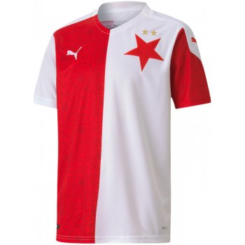 Puma dětský dres SK Slavia Praha Replica 2020/21 domácí Bílá