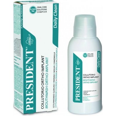 PresiDENT Ortho Implant antibakteriální pro rovnátka a implantáty 200 ml – Zboží Dáma PresiDENT Ortho Implant antibakteriální pro rovnátka a implantáty 200 ml – Zboží Dáma