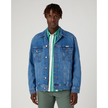 Wrangler Anti Fit Jacket Blue Eyes Blue