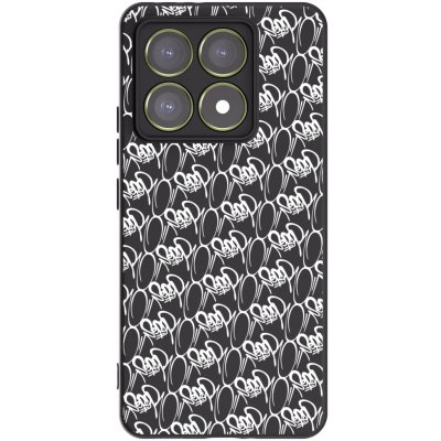 Picasee silikonový černý obal pro Xiaomi 14T - Separ - White On Black 2 – Zboží Živě