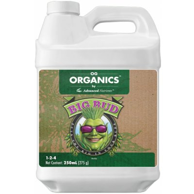 Advanced Nutrients OG Organics Big Bud Liquid 250 ml – Zboží Mobilmania