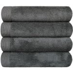 SCANquilt osuška MODAL SOFT tm. šedá 50 x 100 cm – Sleviste.cz