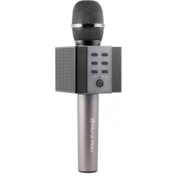 Technaxx PRO bluetooth karaoke mikrofon 2x3W repro LED RGB a funkcí TWS černá BT X35 4686