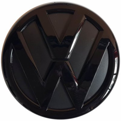 VW znak 110mm - černý MK4/MK5 – Zboží Mobilmania