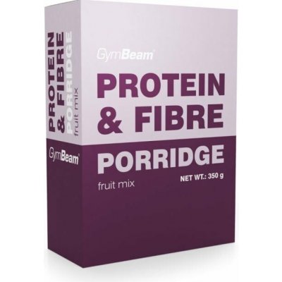GymBeam Proteinová kaše s vlákninou 350 g – Zboží Dáma