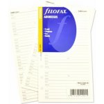 Filofax adresář - jméno adresa e-mail tel. fax. mobil - bílý - Osobní – Zboží Živě